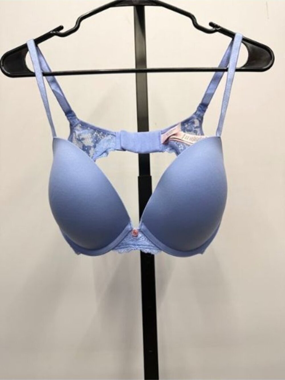 Victoria's Secret Dream Angels Periwinkle Blue Push-Up Bra